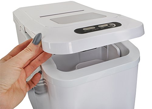 Ice Maker Eiswürfelbereiter Eiswürfelmaschine Eiswürfel Zubereiter 1,1 L 5538 – Bild 5