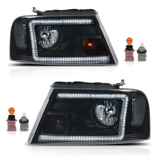 Image of G-PLUS LED DRL Headlights Fit 2004-2008 Ford F150
