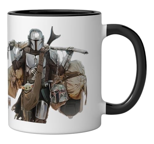 Star Wars The Mandalorian Mando Mug Cerámico 11oz miniatura 2
