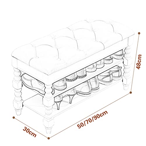 Tabouret à langer avec rangement pour optimiser un couloir
