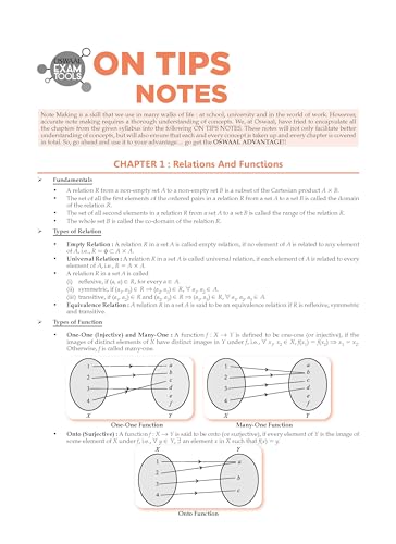 Oswaal CBSE Sample Question Papers Class 12 Mathematics (For 2025 Exam)