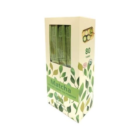 Harmony Organic Matcha Green Powder 80 Count Cover