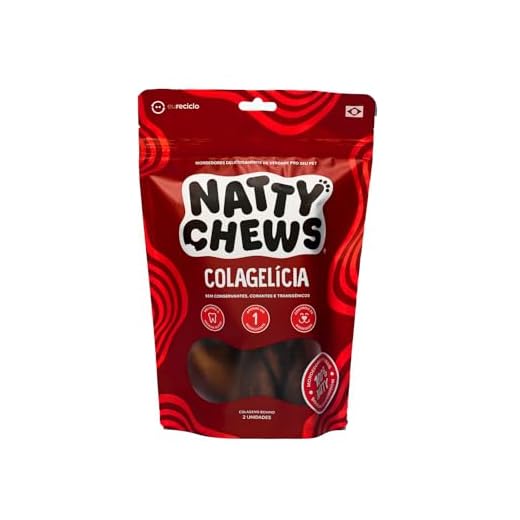 Mordedor Natural Colágeno Bovino Trançado Fusilli Natty Chews Para Cães - Auxilia na Saúde das Articulações, Pele e Pelos - 1un