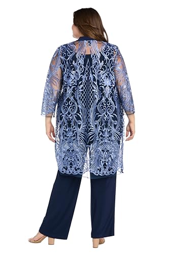 Image of R&M Richards Women's Threaded Charm Sequin Set