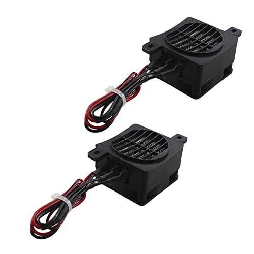 2X Heaters Fan Thermostatic Egg Incubator Heater PTC Fan Heater 24V 200W 2X Heaters Fan Thermostatic Egg Incubator Heater PTC Fan Heater 24V 200W