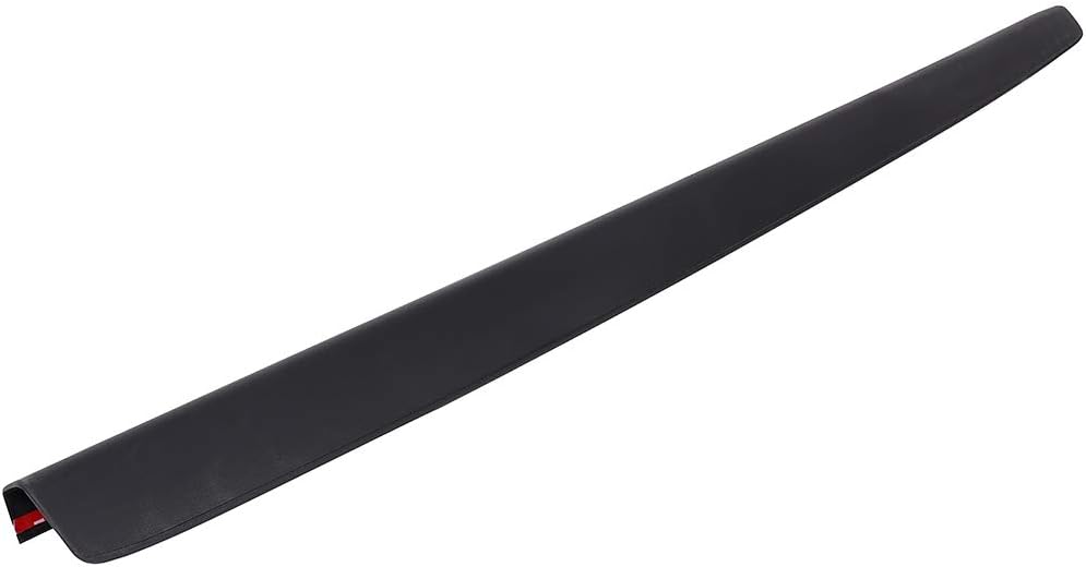 OCPTY Tailgate Molding Cap for 1999-2007 for Chevrolet Silverado & GMC Sierra Fleetside Base/Sl Models(Matte Black), 1PC Top Rear Tailgate Moulding Trim ABS Material Truck Beds & Tailgates