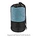MotiveTech Non Slip Yoga Towel Microfiber Hot Yoga Mat Towel for Men Women Workout Home Gym Indoor, Blue