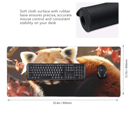 Tapis de souris grand format antidérapant pour éviter les glisses - 2