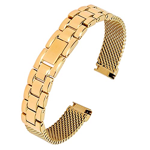Bracelet en acier inoxydable 10mm de haute qualité en métal massif pour fillette