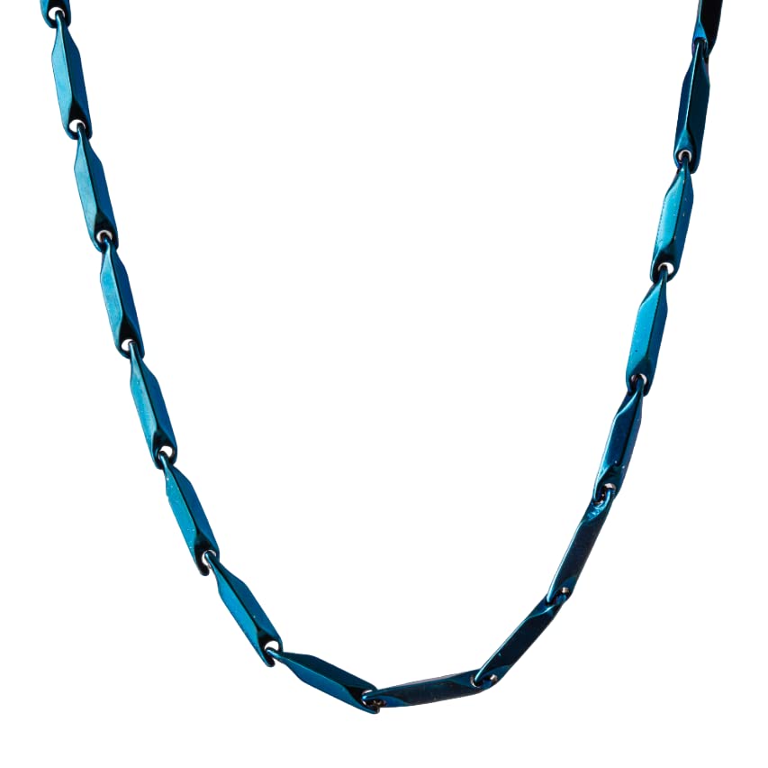 See full amazon price history chart for THE MEN THING Rice Chain Blue - Pure Stainless Steel 24Inch - European Trending Style - Necklace For Men & Boy THE MEN THING Rice Chain Blue - Pure Stainless Steel 24Inch - European Trending Style - Necklace For Men & Boy (B0B63TPSK7) Amazon Price History, Amazon Price Tracker