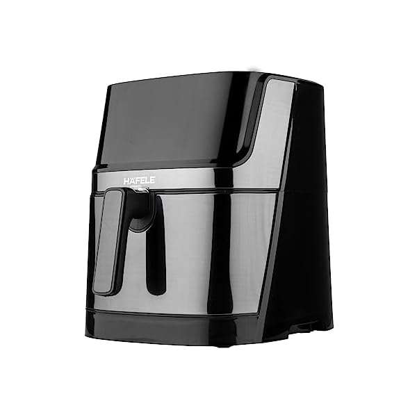HAFELE Noil Air Fryer Digital with Touch Panel, Aerodynamically Designed, 8 Pre-set Menu, 1700W, 6.3 Litre, with Rapid Air Technology (Black), Large