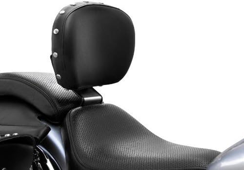 Bakup Height-Only Adjustable Studded Driver Backrest for Suzuki 2005-09 C50 Bou - One Size