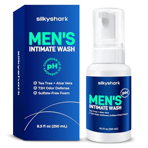 Mens Intimate Wash (8.5 Fl Oz), Mens Body Wash, PH Balanced Body ...