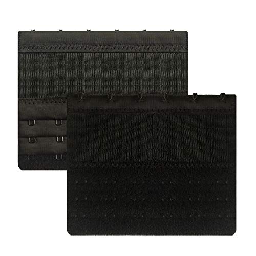 Women Elastic Bra Extenders 5/6 Hook(Optional) Bras Back Extension Strap4