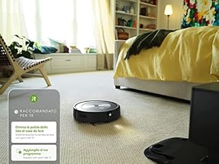 iRobot Roomba J7+, Robot Aspirapolvere Wi-Fi, Svuotamento Automatico, Mappatura Intelligente, Rilevamento Ostacoli, 2 Spazzole Multi-Superficie, Programmabile con App e Assistente Vocale, Bronzo