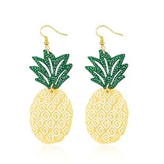 C: pineapple earrings