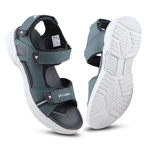 Image of FUEL Combat-03 Breathable, Shock-Absorbing Sports Sandals for Men Adjustable Velcro with Grip Sole
