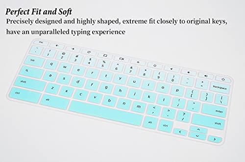 [2Pcs] Keyboard Cover Skin For Acer Chromebook Spin 11 311 Cp311 511C738T C733, Chromebook 512 Cb512, Acer Chromebook 314 514, Chromebook Spin 713, Chromebook 15 Cb3 Cb5 Cb315 Cb515 Skin -Gmint+Clear #TOP2