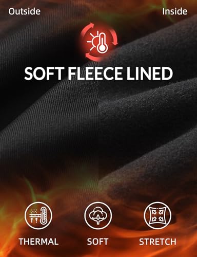 baleaf Women's Fleece Lined Pants Winter Thermal Travel Pants Cold Weather Golf Hiking Snow Pockets Work Casual3