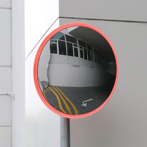 Espejo de tráfico redondo para control visual en pasillos y zonas interiores 6