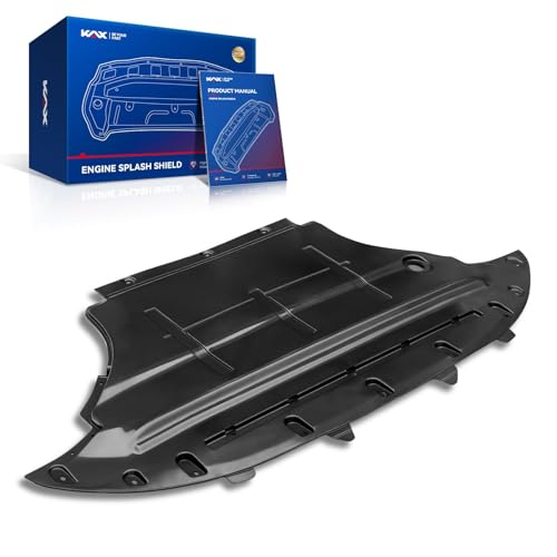 Image of KAX Engine Splash Shield AU1228127 Front Lower Under Cover Compatible with 2014-2015 2017 Audi Q5, 2016 Q5 2.0T L 4, 2014-2017 SQ5, 2016 Q5 3.0T V 6 1PCS