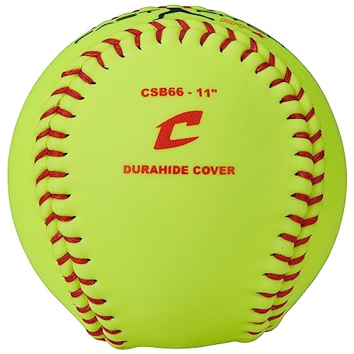 Champro 11" Recreational Fast Pitch Softballs With Durahide Cover, 12 Pack #TOP1