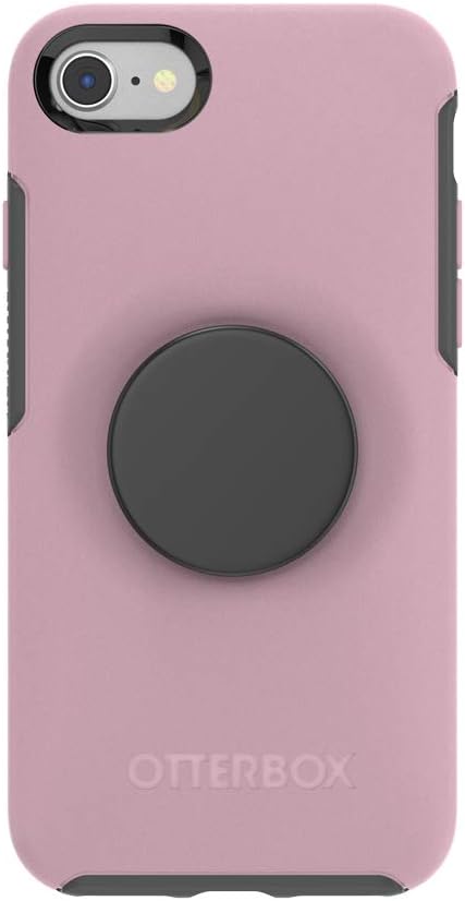 Best Promo Otter + Pop for iPhone SE, 7 and 8: OtterBox Symmetry Series Case with PopSockets Phone Grip and Phone Stand, PopGrip, Collapsible, Swappable Top, Mauvelous and Aluminum Black Review Product Otter + Pop for iPhone SE, 7 and 8: OtterBox Symmetry Series Case with PopSockets Phone Grip and Phone Stand, PopGrip, Collapsible, Swappable Top, Mauvelous and Aluminum Black