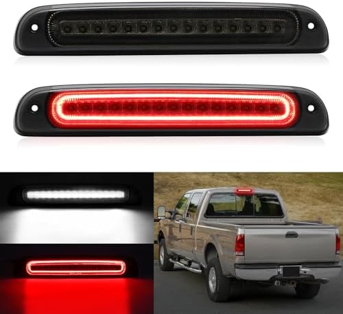 LED 3rd Brake Light For 1999-2016 Ford F250 F350 F450 Super Duty - Smoked Lens 7 thumbnail image
