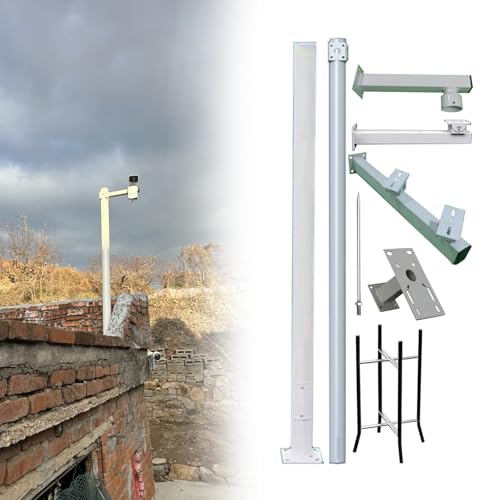 Système de montage extérieur pour caméra avec support panneau solaire