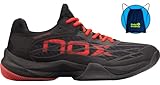 Black / Red NOX AT10 Lux Negro Rojo CALATLUXNERO