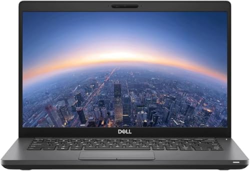 Dell Latitude 5401 Ordinateur portable professionnel, ordinateur HD de 14 po, Intel Core i5-9400, 16 Go de RAM DDR4, SSD 512 Go, clavier QWERTY américain,...
