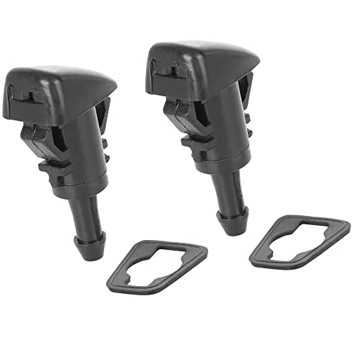 A ABSOPRO Parabrisas Lava Boquilla 5160308AA Boquilla Rociador Plástico (Juego de 2)