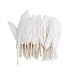 Vivian White Goose Feathers 6-8 inch Craft For Wedding Party Decor Pack of 100 PCS