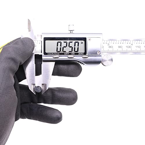 Vernuos 10PCS 0.25 INCH 10 Pieces 1/4 Inch Aluminum 6061 T6511 Round Rod Solid Extruded Rod 12 Inch Long & .25 Inch Diameter thumb #2