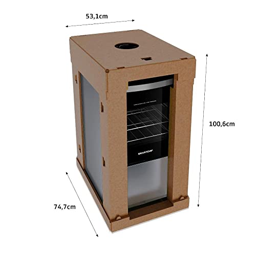 Fogão Brastemp 4 Bocas Inox Bfo4nbr - Bivolt