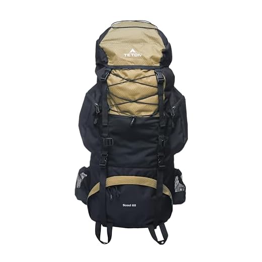 TETON 65L Scout Internal Frame Backpack
