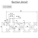 GTPBAO 3090 Aluminum Extrusion Profile T Type Slot European Standard Linear Rail Frame for Assembly Line Industrial Fence Rack Extruded Rail(350mm 13.78