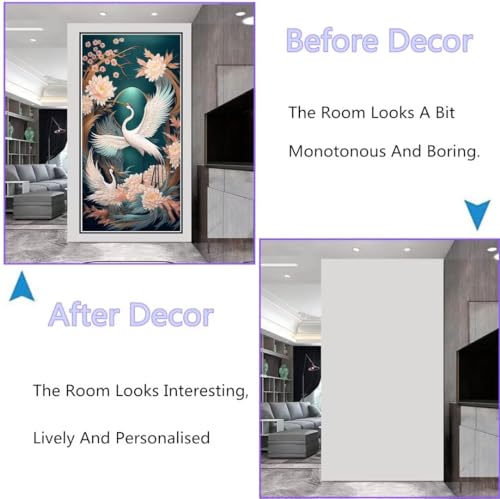 Kit Complet 5D Fleur Diamond Painting Adulte 120x60cm Y1722 - 6