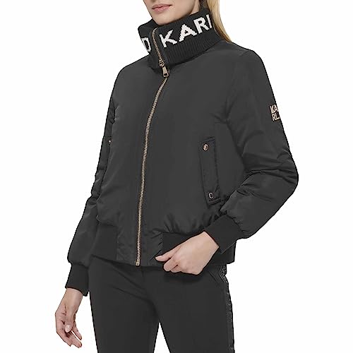 Karl Lagerfeld Paris Women's Bomber Jacket3