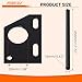 RZEOZU Heavy Duty Weld on Adjustable Jackshaft Plate Bracket Kit with 16