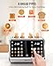 Keenstone Toaster 4 Slice, Digital Smart Toaster with TouchScreen, Dual Control Panel, Single Slot Toasting, Timer, Reheat & Defrost for Bagels, Bread, Waffles, Stainless Steel Kitchen Essentials