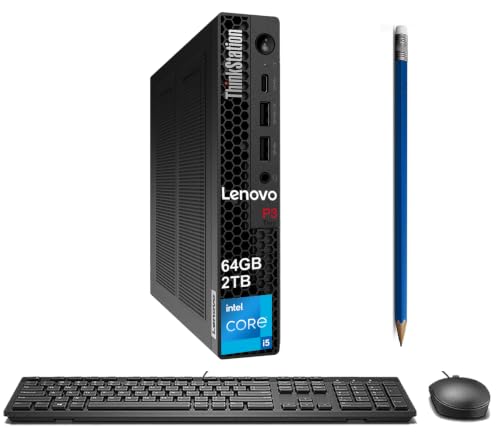 Image of Lenovo ThinkStation P3 Tiny, Intel i5-14500 vPro, 64GB DDR5 RAM, 2TB SSD