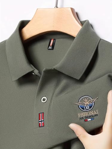Image of GLASGO Men's Premium T-Shirt | Stylish Polo Tee for Men | Casual & Comfortable Fit 75% Cotton, 25% Blend Regular Fit | Trendy Men's TEE-Shirt | Polo