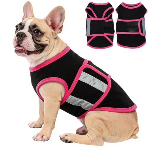 Image of Dog Anxiety Calming Vest, Gentle Compression Anxiety Suit for Dogs | Breathable Dog Calming Wrap for Separation Anxiety, Lightning, Storm, Fireworks, Vet Visits, Black S