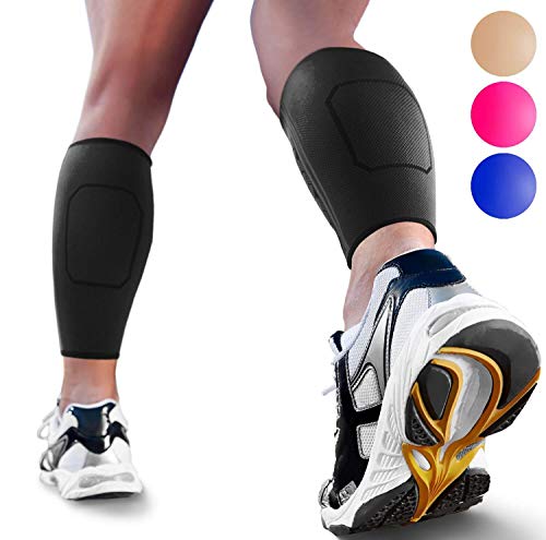 Calf Compression Sleeves by SPARTHOS (Pair) – Leg Compression Socks for Men
