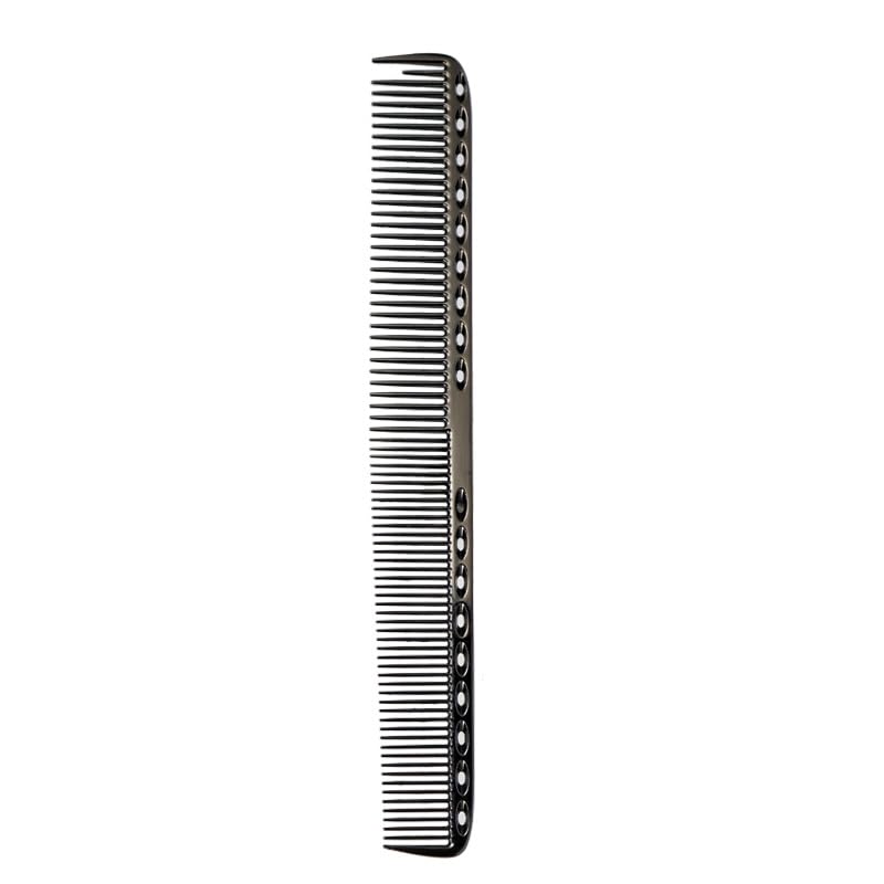 Professional Hairdressing Comb, Aluminum Metal Cutting Hair Comb Salon Comb, Heat-resistant Anti-static Master Barber Comb for Hair Cutting and Styling Grooming