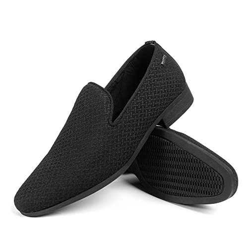 Image of ALLY UNION MAKE FORCE Mens Loafers Dress Slip on Party Wedding Penny Smoking Shoes