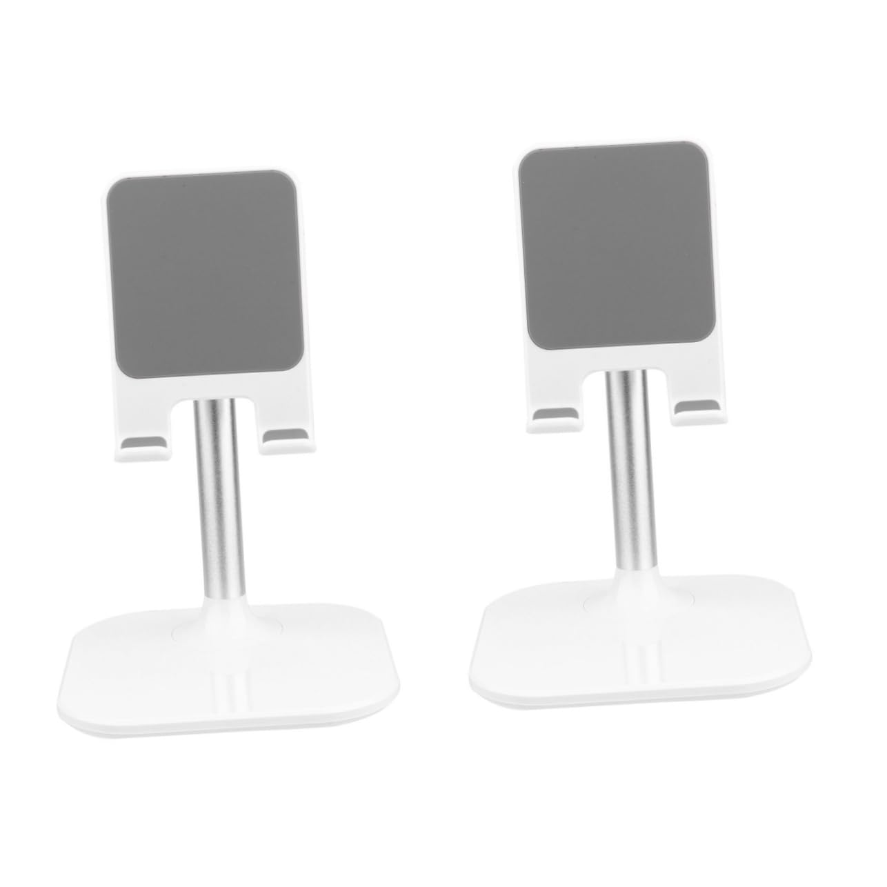 Gatuida 2piezas Soporte para Tablet y Móvil Base Telescópica para Escritorio Compatible Smartphones y Tablets Ver Videos Videollamadas Color
