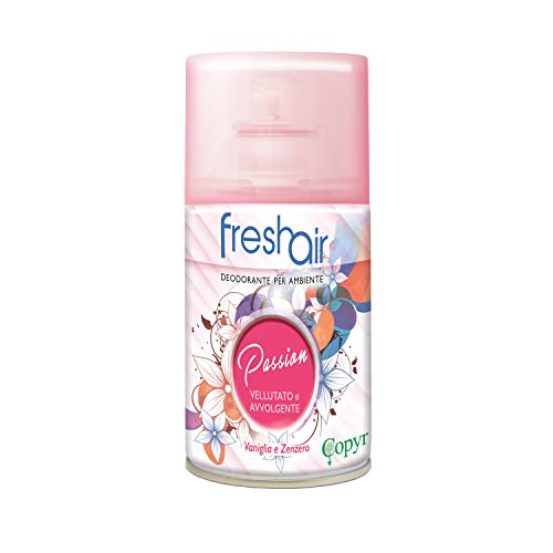 Copyr | Botella desodorante en aerosol Fresh Air de 250 ml (vainilla y jengibre 1 unidad)