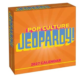 Pop Culture JEOPARDY! 2027 Day-to-Day Calendar